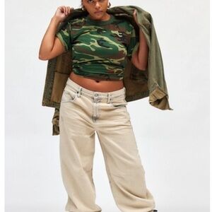 Urban Outfitters BDG Logan Buckle Baggy Barrel Jeans